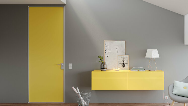 Swing Door Slim Line & Möbelsystem Ligran